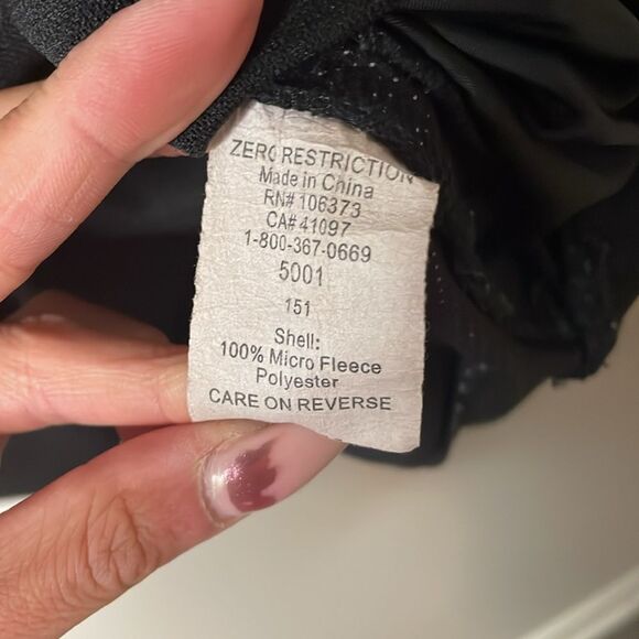 Zero Restrictions Golf Outerwear Wind Stopper Confortsuede size L Half Zip up - Picture 10 of 12